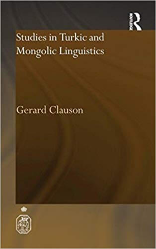 Studies in Turkic and Mongolic Linguistics