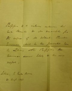 Bernard Quaritch letters