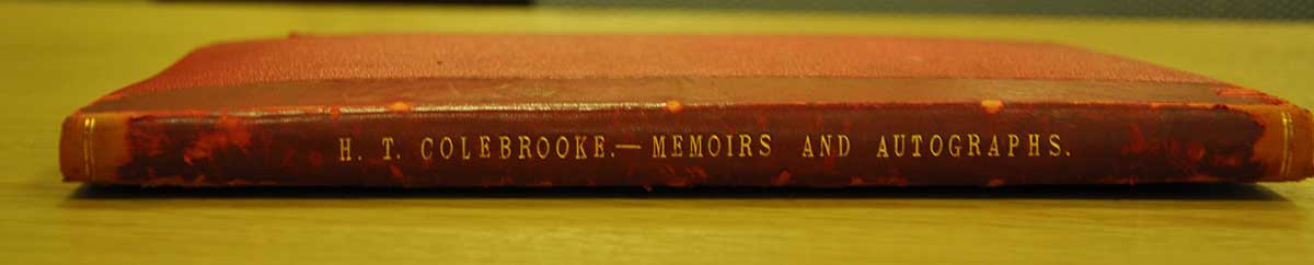 Henry Thomas Colebrook