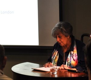 Professor Doris Behrens-Abouseif giving a lecture