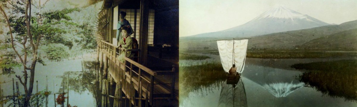Japanese Hand Tinted Photographs