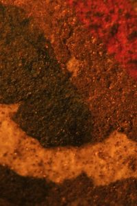 Flaking paint after consolidation Flaking paint after consolidation